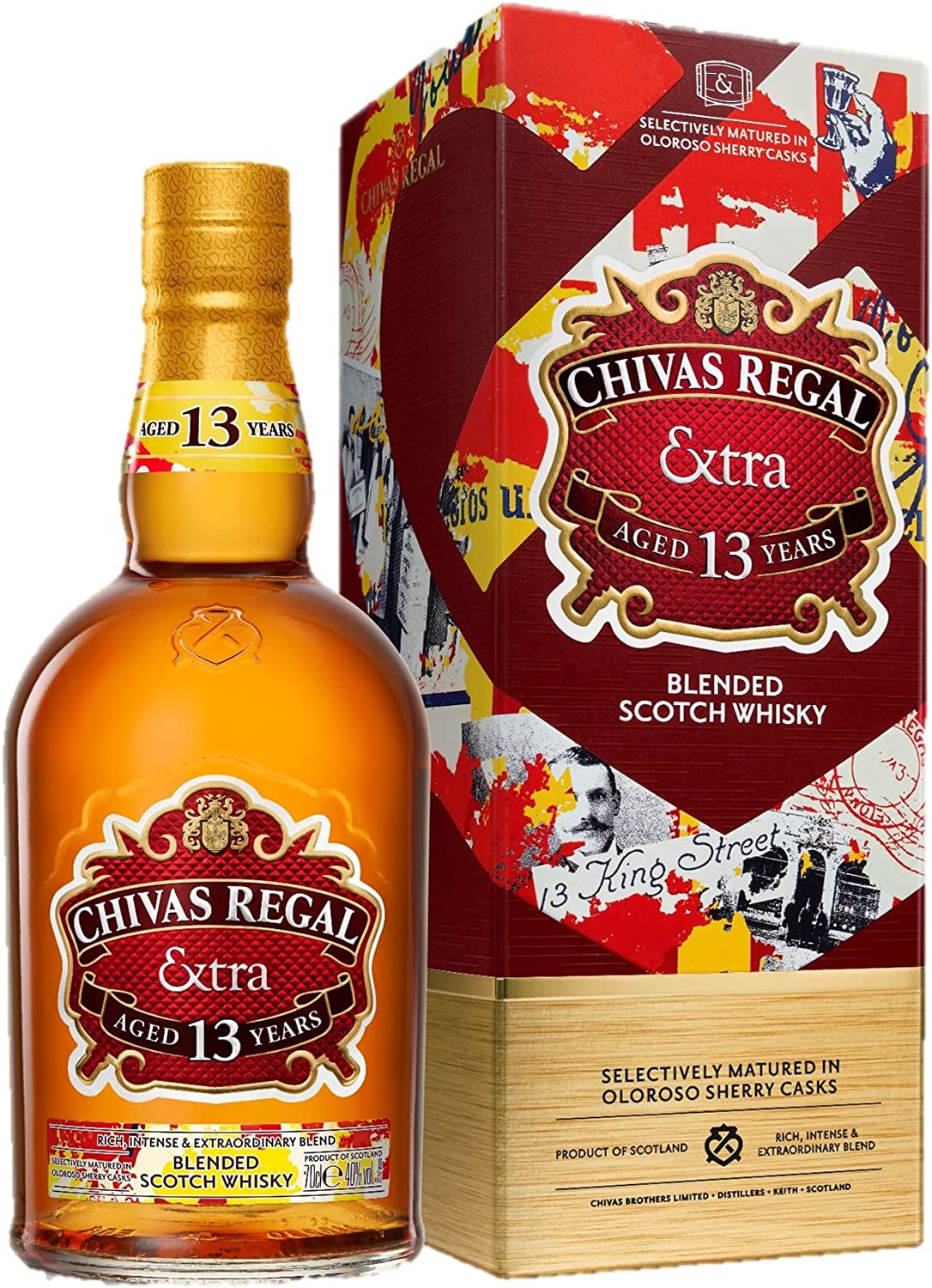 Whisky Chivas Regal Extra 13 anos Escocês 750 ml